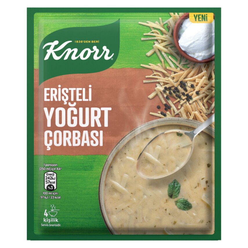Knorr Erişteli Yoğurt Çorbası 70 G - 1