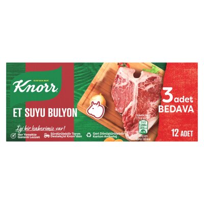 Knorr Et Suyu Bulyon 12 Adet 120 G - Knorr