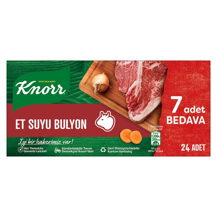 Knorr Et Suyu Bulyon 24 Adet 240 G - 1