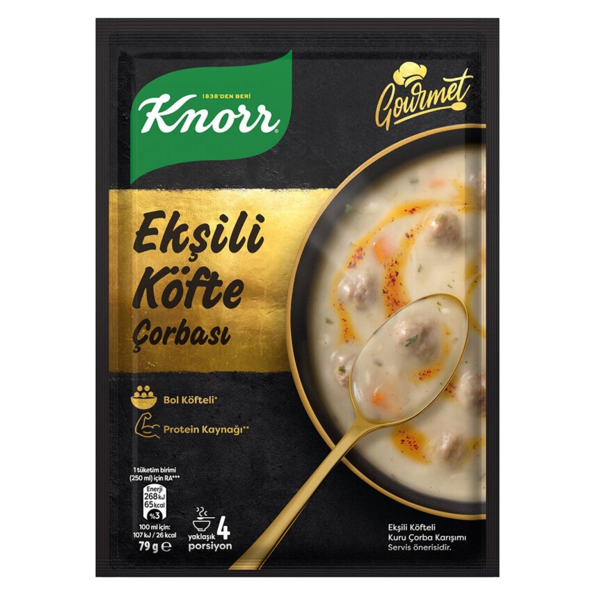 Knorr Gurme Ekşili Köfte Çorbası 79 G - 1