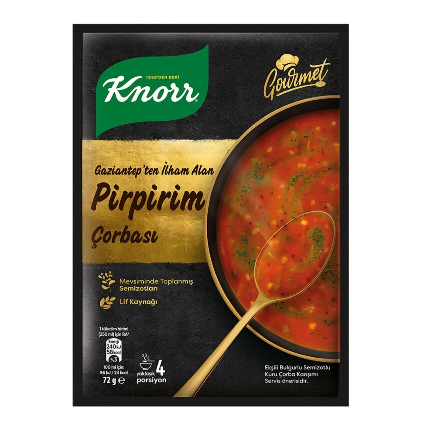 Knorr Gurme Pirpirim Çorbası 72 G - 1