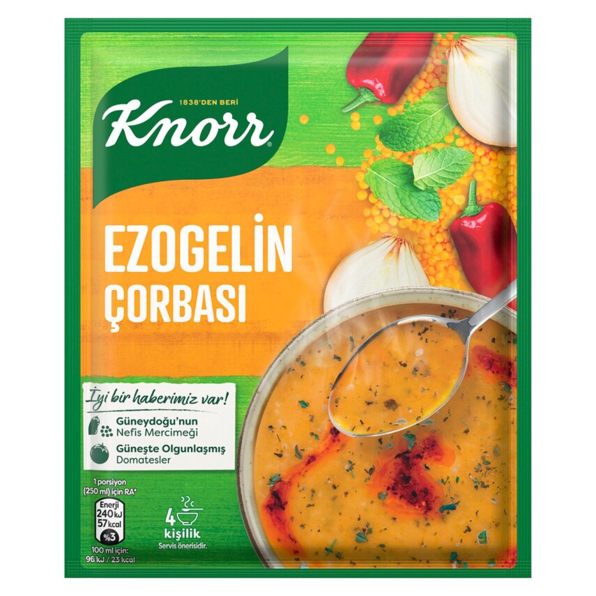 Knorr Hazır Çorba Ezogelin 74 G - 1