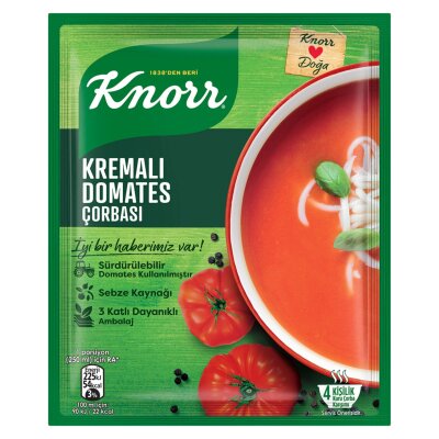 Knorr Hazır Çorba Kremalı Domates 4 Kişilik 69 G - Knorr