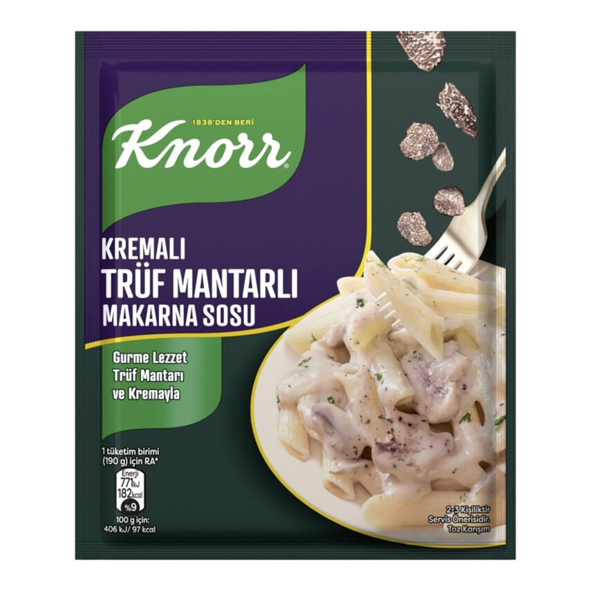 Knorr Kremalı Trüf Mantarlı Makarna Sosu 52 G - 1