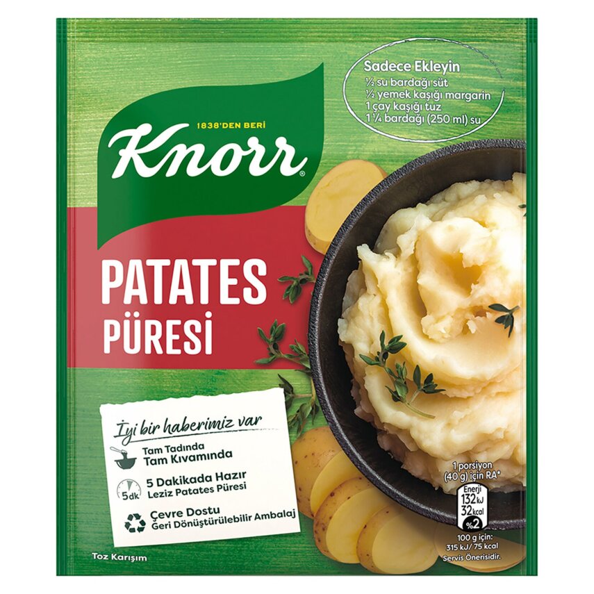 Knorr Patates Püresi 60 G - 1