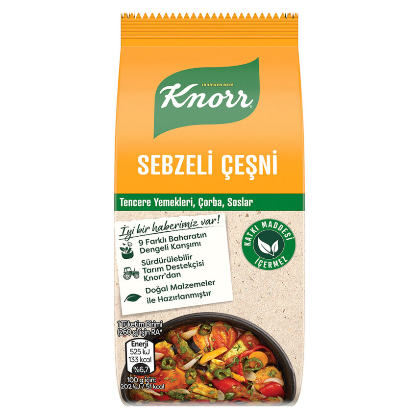 Knorr Sebzeli Çeşni 65 G - 1