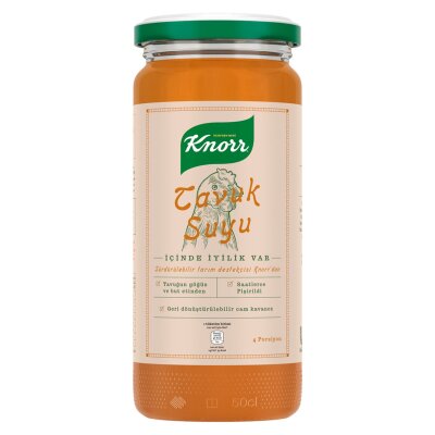Knorr Tavuk Suyu Cam 480 Ml - Knorr