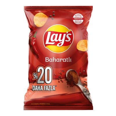 Lay's Baharatlı Patates Cipsi Parti Boy 160 G - Lay's