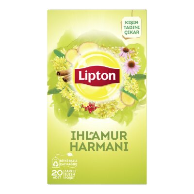 Lipton Bardak Poşet Bitki Çayı Ihlamur 20'li - Lipton