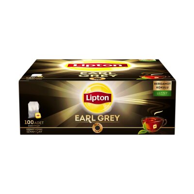 Lipton Earl Grey Bardak Poşet Çay 100'lü 200 G - Lipton