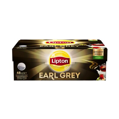 Lipton Earl Grey Demlik Poşet Çay 48'li 153 G - Lipton
