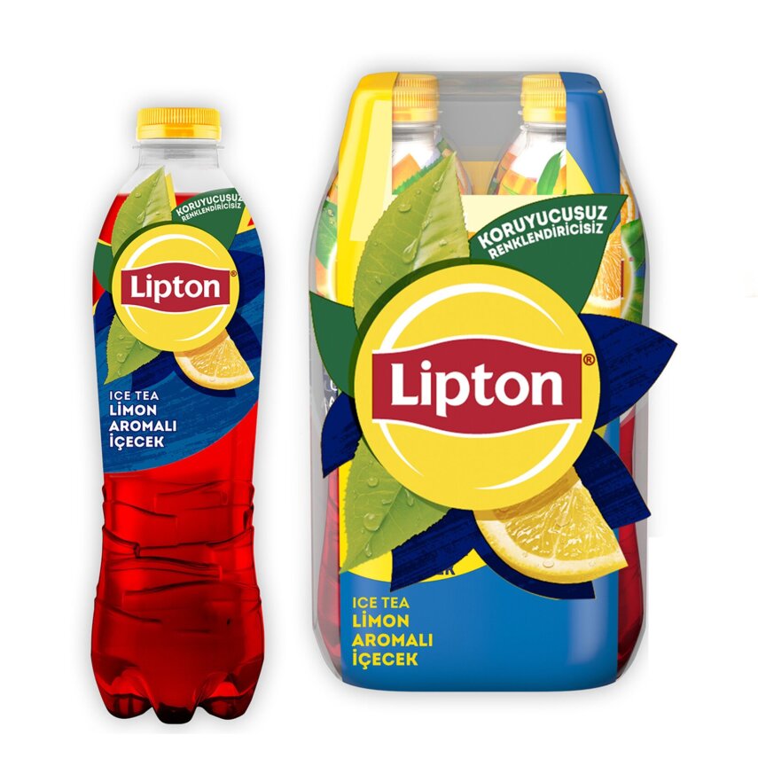 Lipton Ice Tea Limon 4 x 1 L - 1
