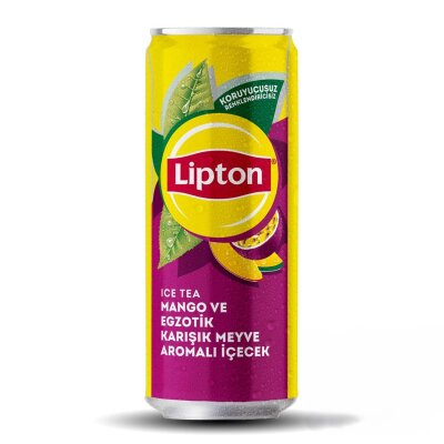 Lipton Ice Tea Mango Aromalı Soğuk Çay Kutu 330 Ml - Lipton