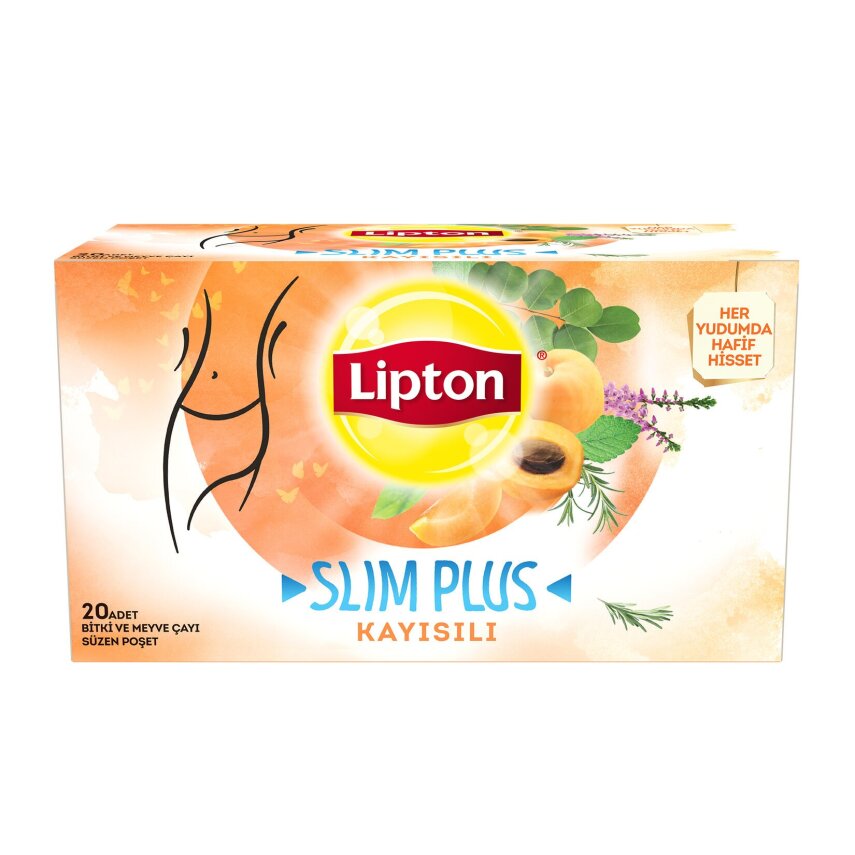 Lipton Slim Plus Kayısılı 20'li 36 G - 1