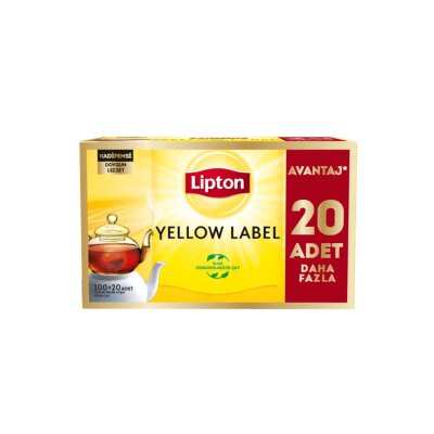 Lipton Yellow Label 120'li Demlik Poşet Çay 384 G - Lipton
