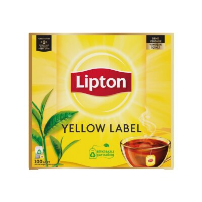 Lipton Yellow Label Bardak Poşet Çay 100'lü 200 G - Lipton
