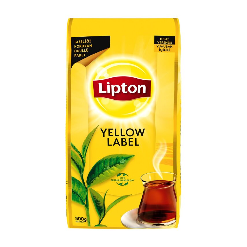 Lipton Yellow Label Dökme Çay 500 G - 1