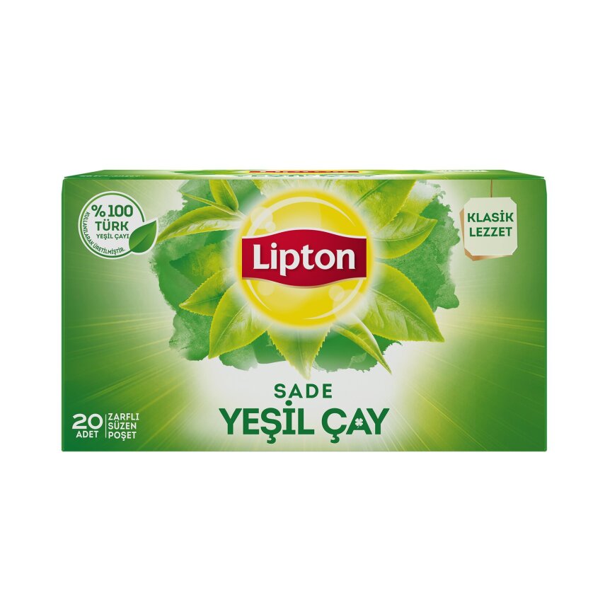 Lipton Yeşil Çay Bardak Poşet 20'li 30 G - 1