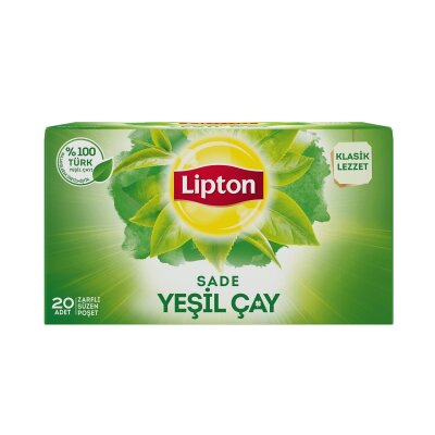 Lipton Yeşil Çay Bardak Poşet 20'li 30 G - Lipton