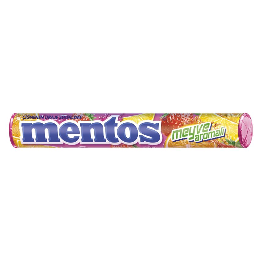 Mentos Meyveli Draje Şeker 37,5 G - 1