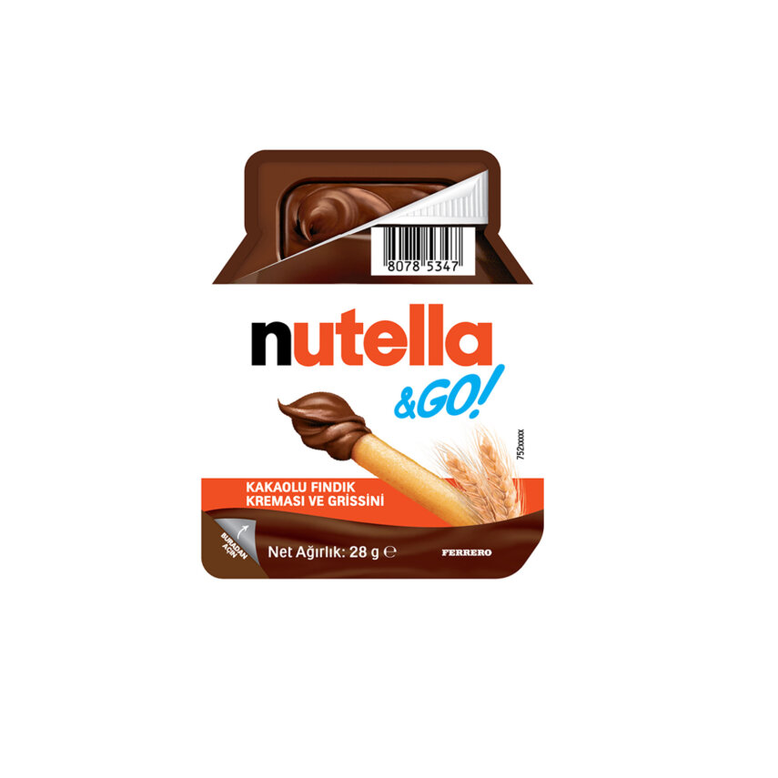 Nutella & Go Kakaolu Fındık Kreması ve Grissini 28 G - 1
