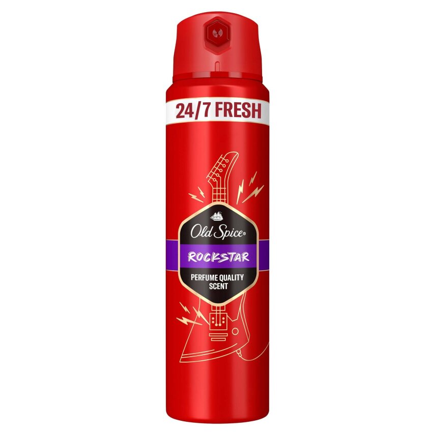 Old Spice Deodorant Sprey Rockstar 150 Ml - 1