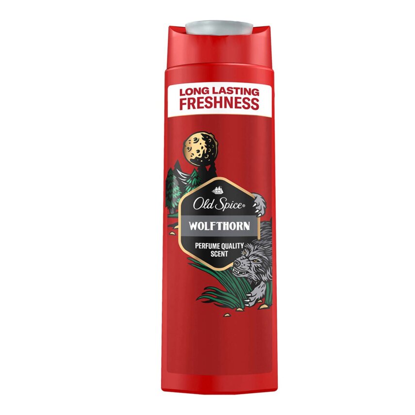Old Spice Duş Jeli 400 ml Wolfthorn - 1