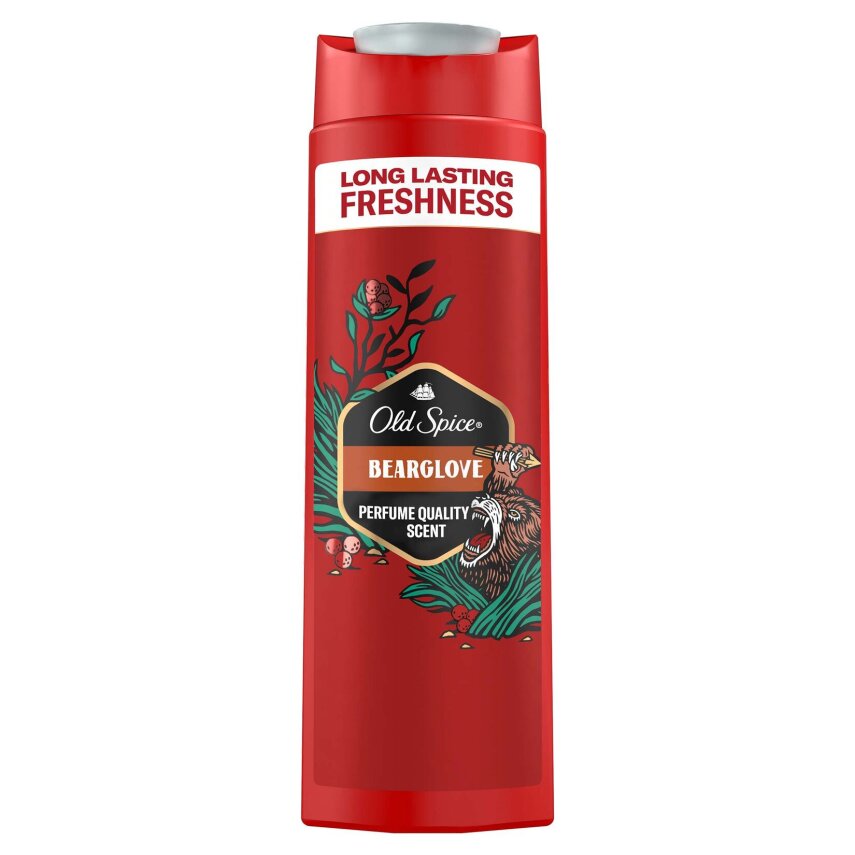 Old Spice Duş Jeli & Şampuan 400 ml Bearglove - 1