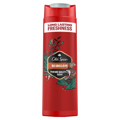 Old Spice Duş Jeli & Şampuan 400 ml Bearglove - Old Spice