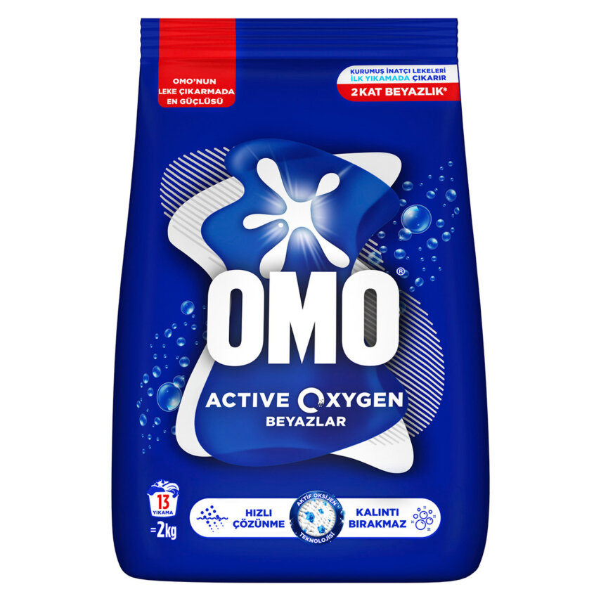 Omo Active Oxygen Toz 2 Kg - 1