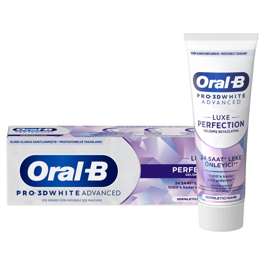 Oral-B Pro 3D White Advanced Luxe Perfection 75 Ml - 1