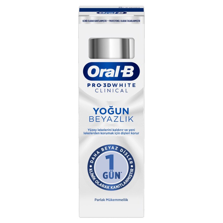 Oral-B Pro 3D White Clinical Parlak Mükemmellik 75 Ml - 1