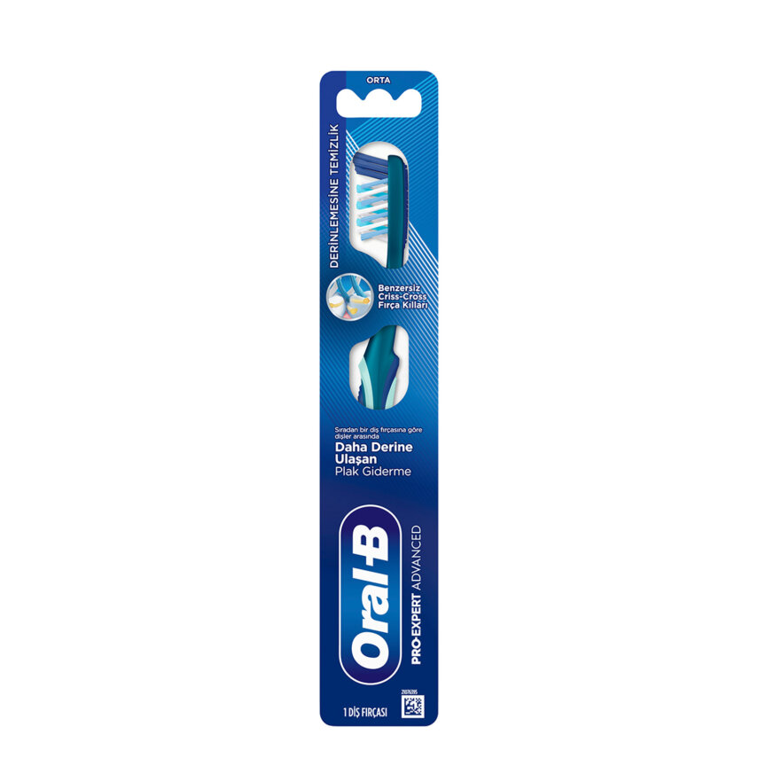 Oral-B Pro-Expert Advanced Derinlemesine Temizlik Diş Fırçası Orta - 1