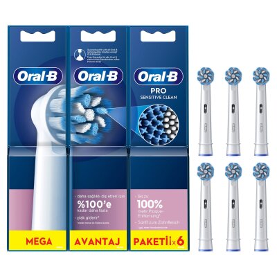 Oral-B Yedek Başlık Sensitive 6'lı - Oral-B