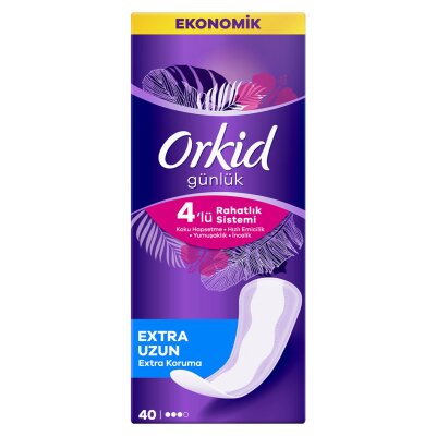 Orkid Günlük Ped Extra Uzun 40'lı - Orkid
