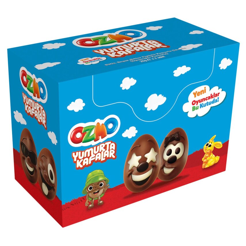 Ozmo Egg Faces 2'li Paket 2 x 20 G - 1