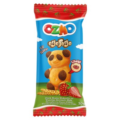 Ozmo Ogopogo Çilekli Kek 30 G - Ozmo
