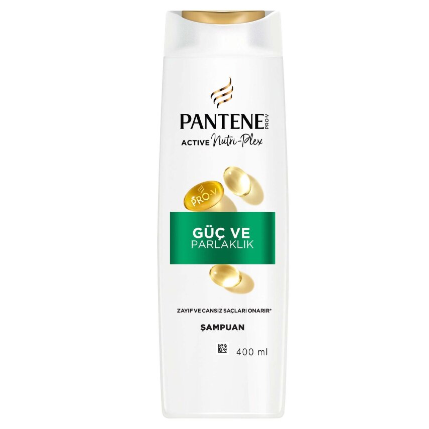 Pantene Güç ve Parlaklık Şampuan 400 Ml - 1