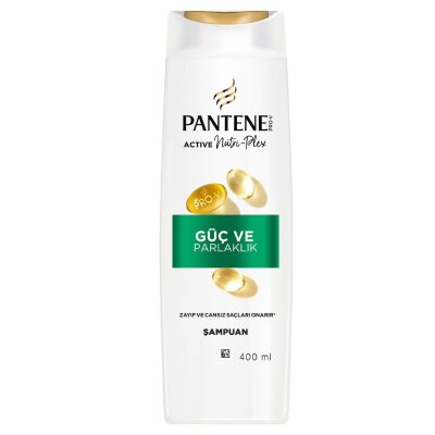 Pantene Güç ve Parlaklık Şampuan 400 Ml - Pantene