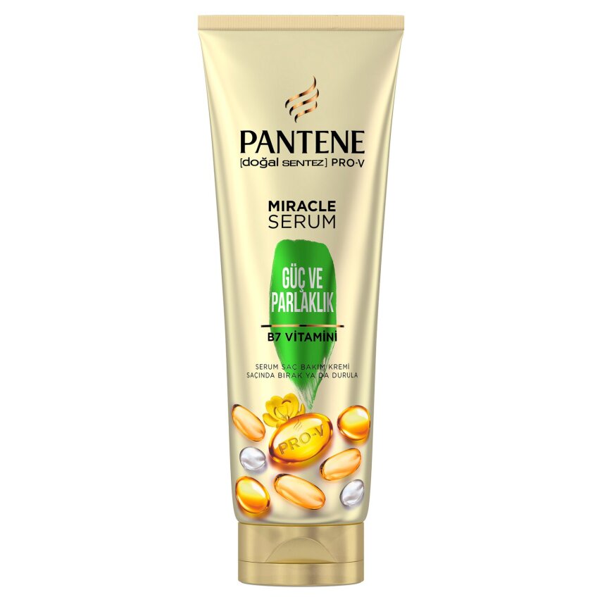 Pantene Miracle Güç ve Parlaklık Serum Saç Bakım Kremi 200 ml - 1