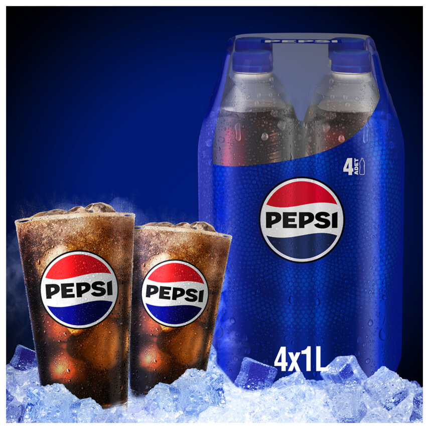 Pepsi Kola Pet 4 x 1 L - 1