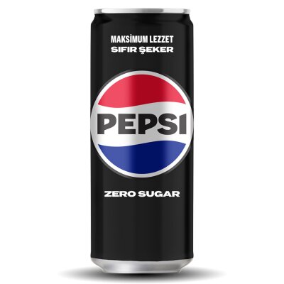 Pepsi Zero Sugar Kola Kutu 330 Ml - Pepsi