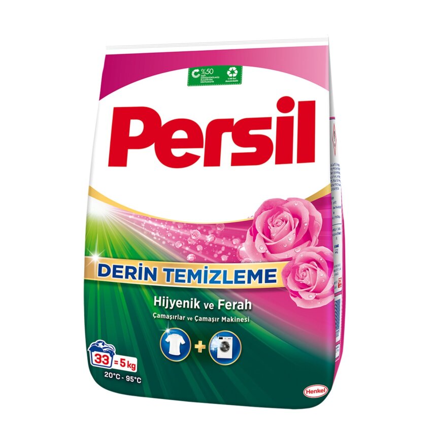 Persil Toz Çamaşır Deterjanı 5kg (33 Yıkama) Gülün Büyüsü - 1