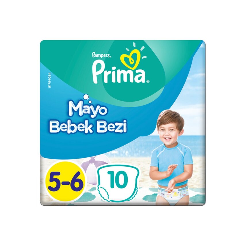 Prima Mayo Bebek Bezi 5-6 Beden 14 + Kg 10 Adet - 1