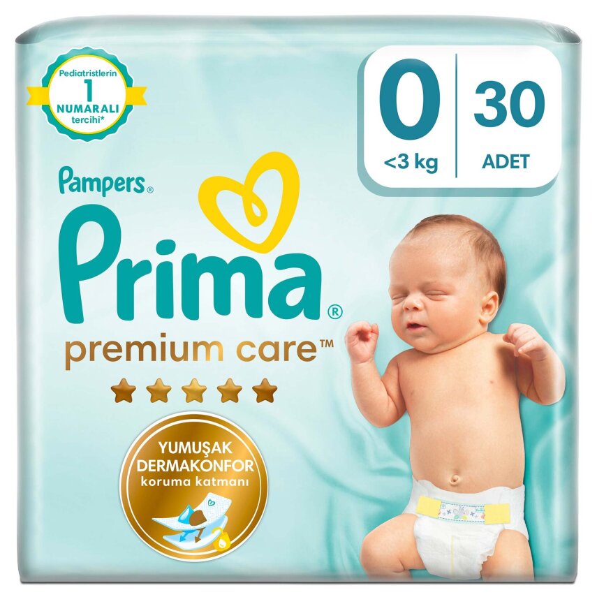 Prima Premium Care Prematüre 0-2,5 Kg 30'lu - 1