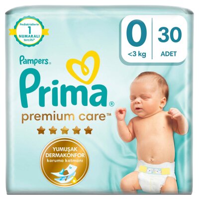 Prima Premium Care Prematüre 0-2,5 Kg 30'lu - Prima