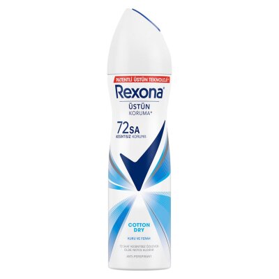 Rexona Kadın Sprey Deodorant Cotton Dry 150 ml - Rexona