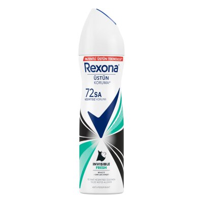 Rexona Kadın Sprey Deodorant Invisible Fresh Deep 150 ml - Rexona