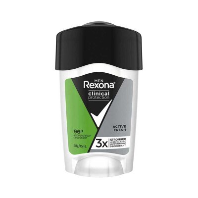 Rexona Men Clinical Protection Active Fresh Stick Deodorant 45 Ml - Rexona
