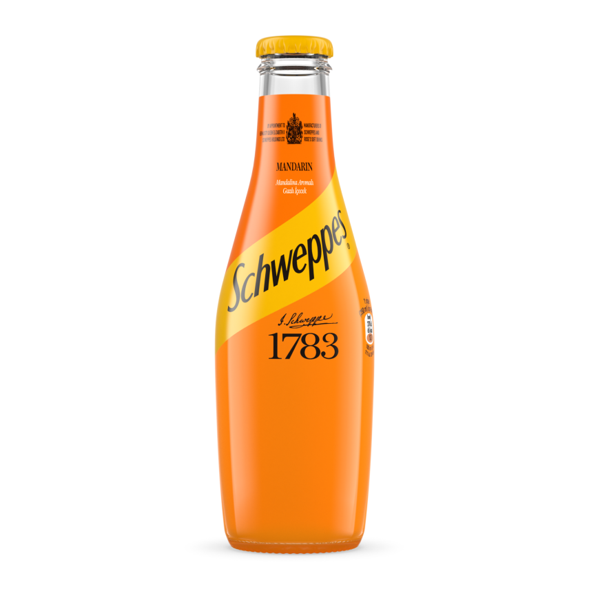 Schweppes Mandalina Cam Şişe 250 Ml - 1